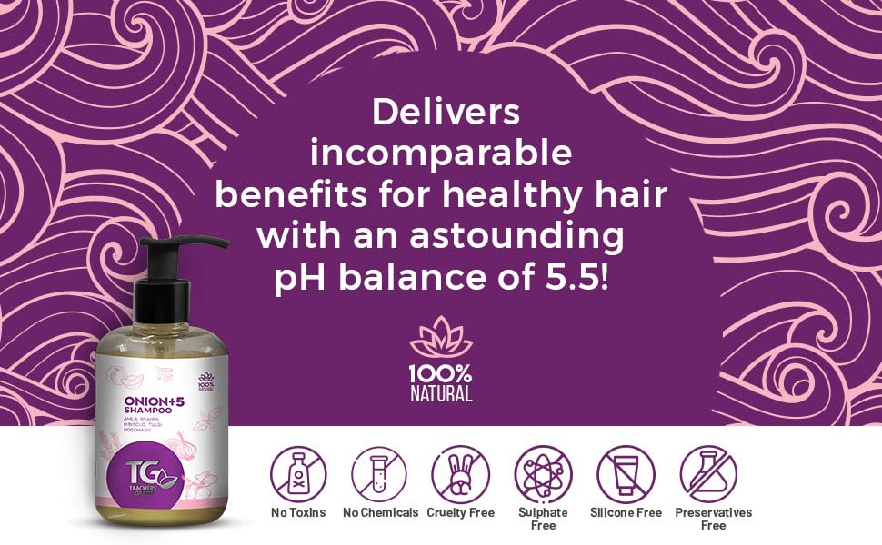 Onion Shamoo For Hairfall Control