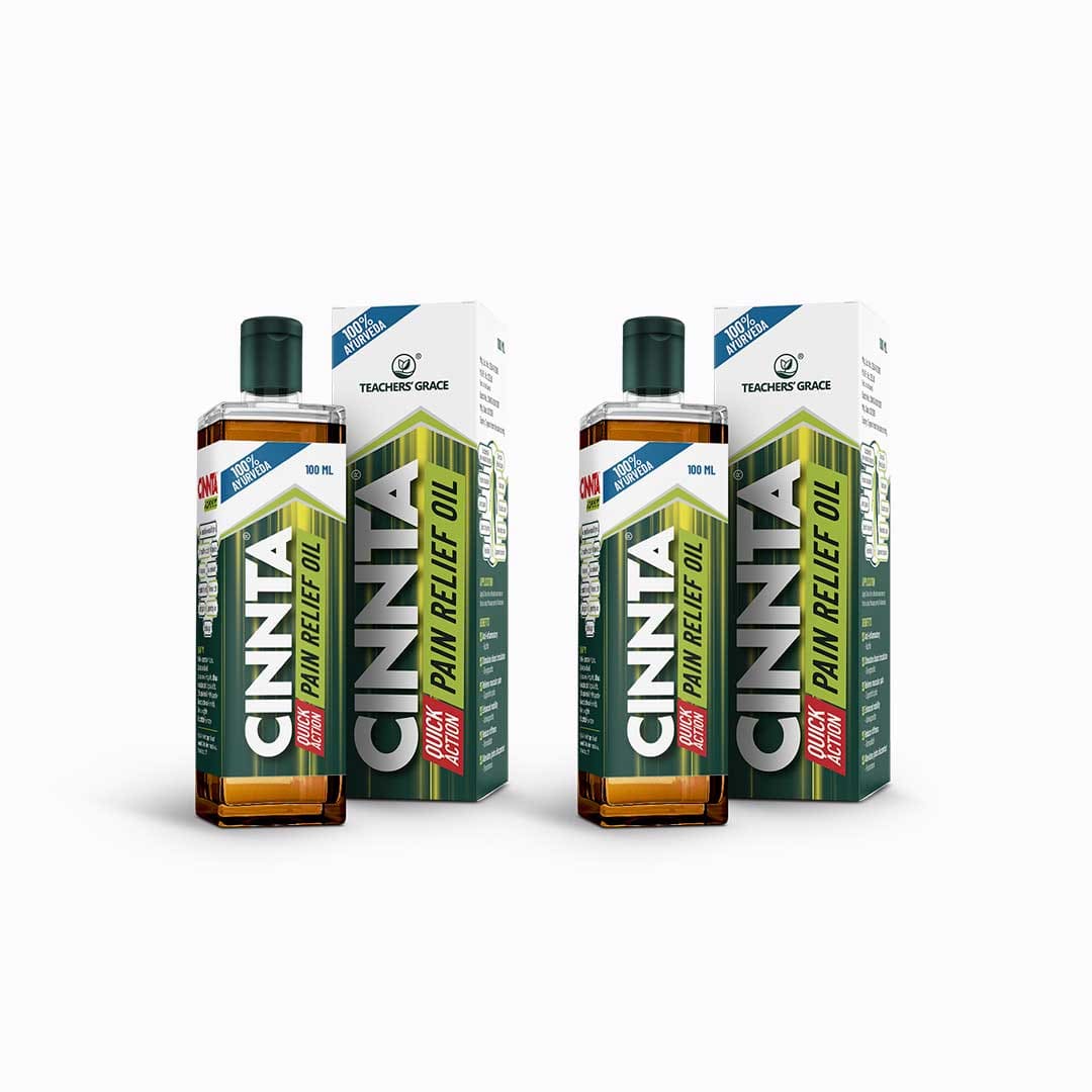 Cinnta pain relief oil, set of 2