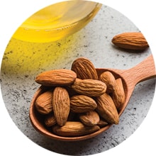Almond Benefits - hair fall control