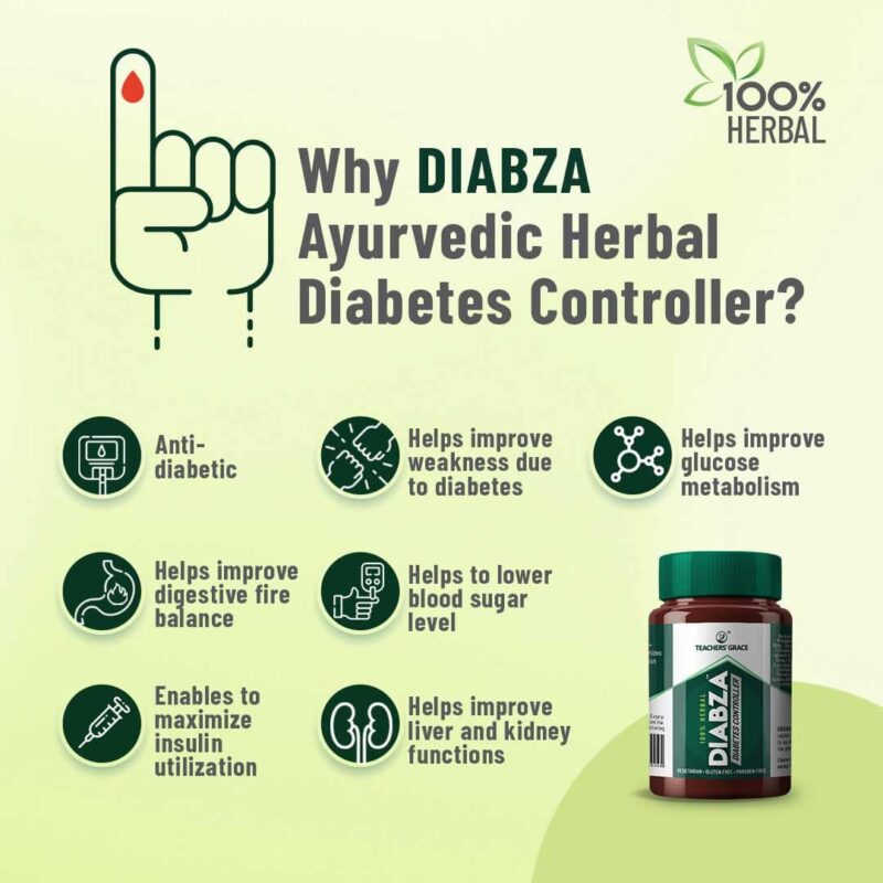 Why DIABZA – Ayurvedic Herbal Diabetes Controller