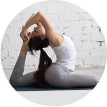 Eka Pada Rajakapotasana - yoga for sexual health