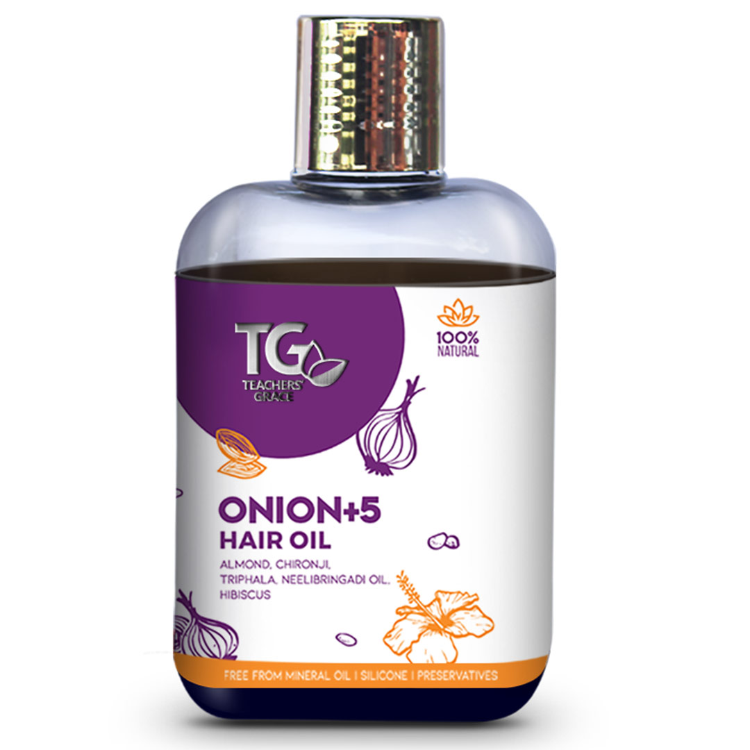 Onion Hair Oil For Hair Regrowth and Hairfall Control