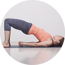 Setu Bandhasana - yoga for hair growth