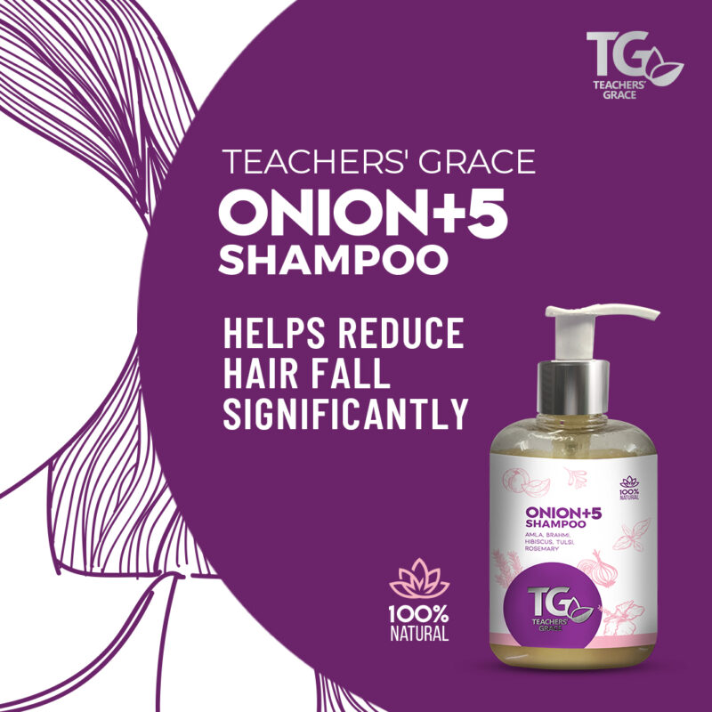 Onion Shampoo For Hall Fall Contriol, Dandruff Treatment, and Hair Growth