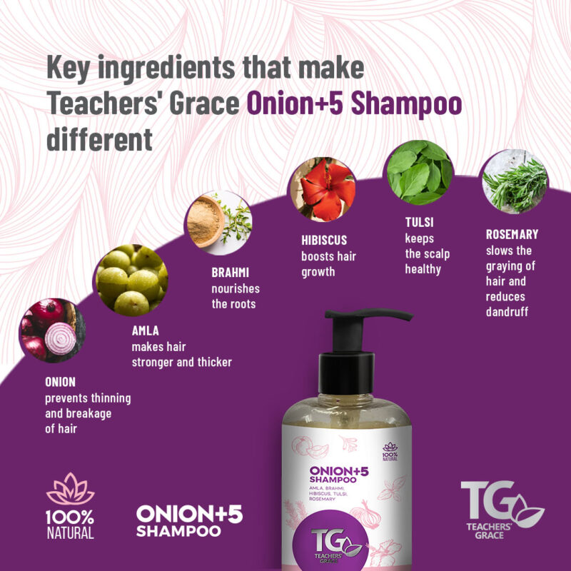 Onion Shamoo For Hairfall Control