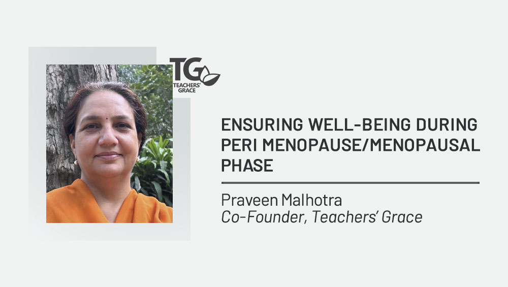 Ensuring well-being during pre menopause/menopausal phase